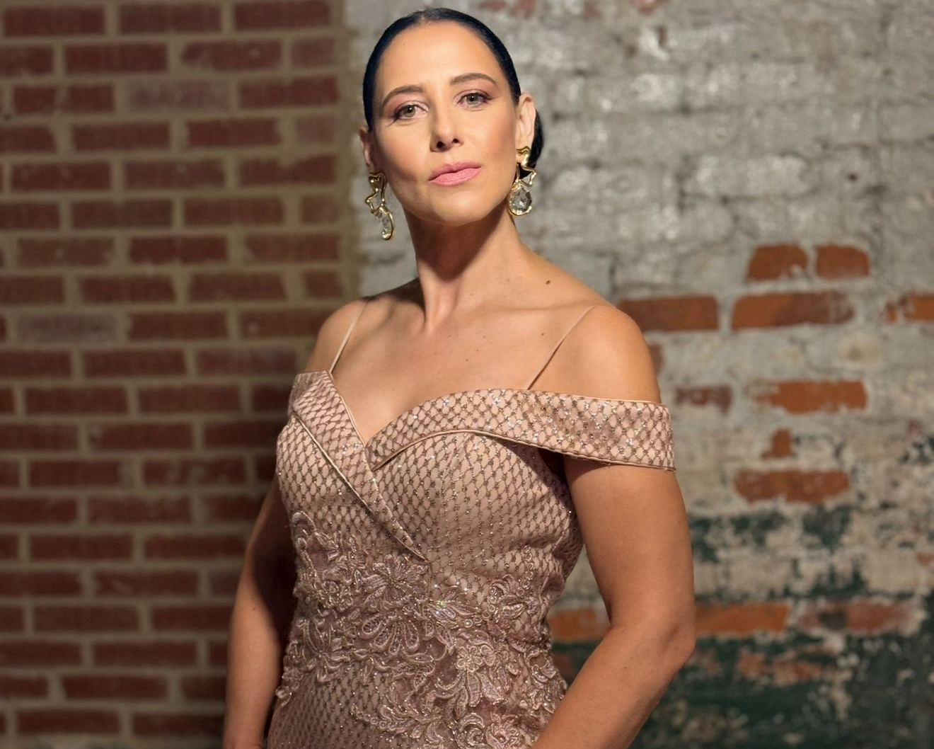 Colunista do Brazilian times desfila no fashion week Atlanta.